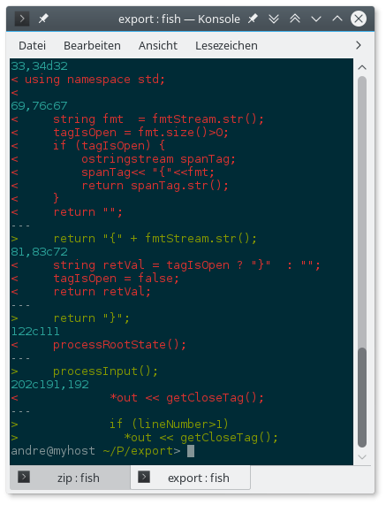 ANSI sample