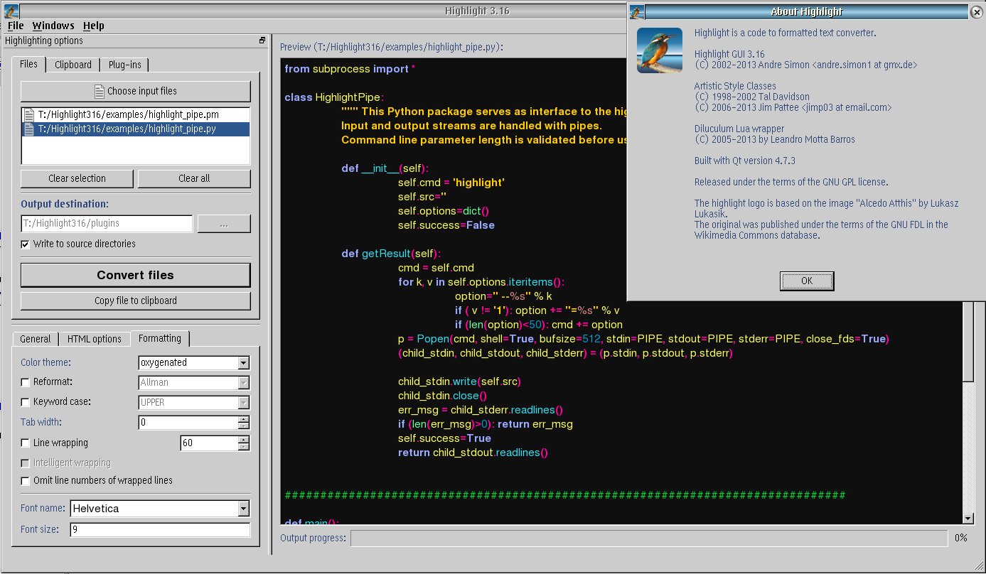 OS2 - Highlight 3.16 GUI