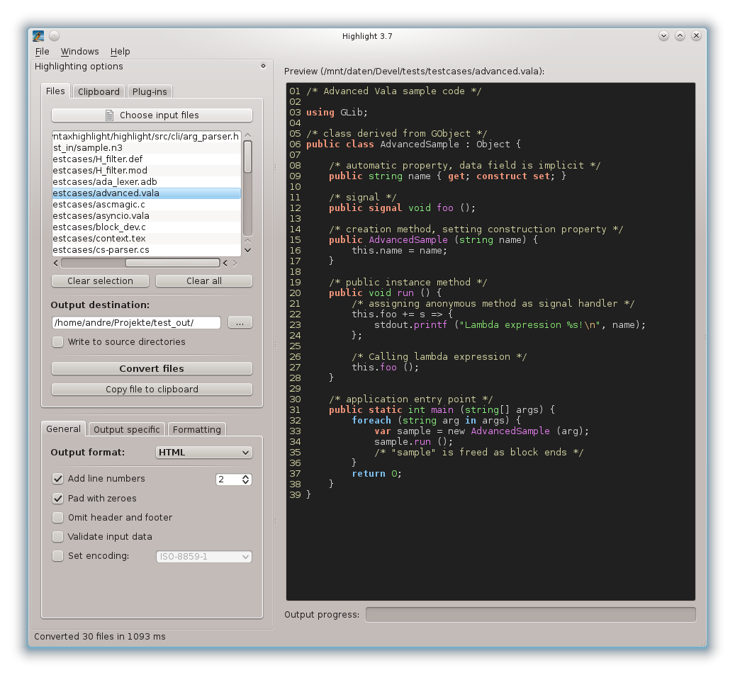 KDE - Highlight 3.7 GUI